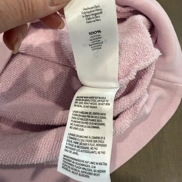 MOTHER NEW The Camper Stud Sweatshirt Size Small - Picture 9 of 10